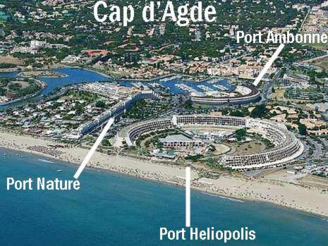 Studio Village Naturiste Port Nature 6 Agde Buitenkant foto